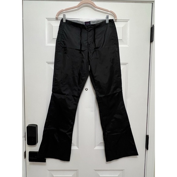 Tommy Hilfiger Pants - Tommy GIRL Hilfiger Athletic Track Windpants Nylon Y2K Size 3 Wide‎ Leg Black